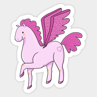 Pink Pegasus Sticker